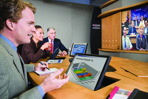 無(wú)紙化觸控多媒體會(huì)議顯示系統(tǒng)